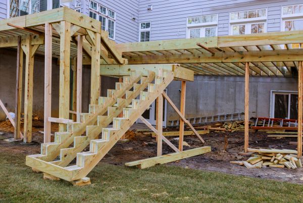 Deck Post Replacement in Vienna