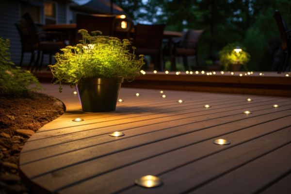 Ground Level Deck Construction in Vienna