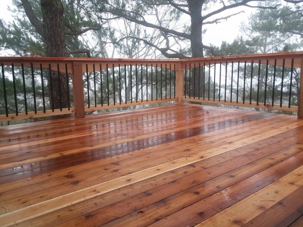 Cedar Deck Repair in Vienna