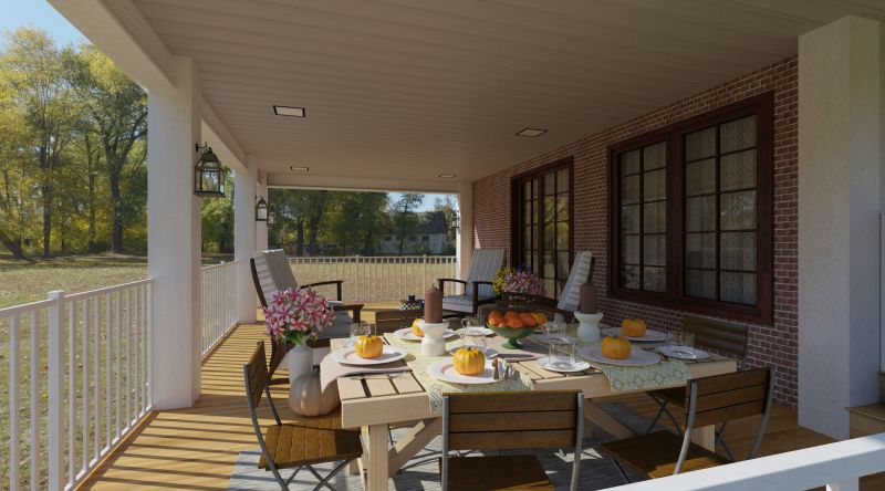 Wooden Veranda Construction